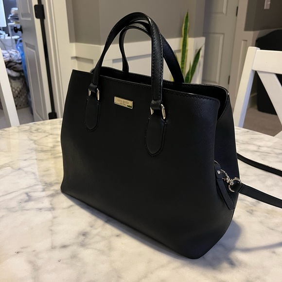 AUTHENTIC Kate Spade Laurel Way Evangelie black purse handbag in great condition - Picture 3 of 16